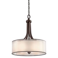 Lampe à suspension CANELADO Bronze Ø51...