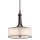 Lampe &agrave; suspension CANELADO Bronze &Oslash;51 Lampe de salon
