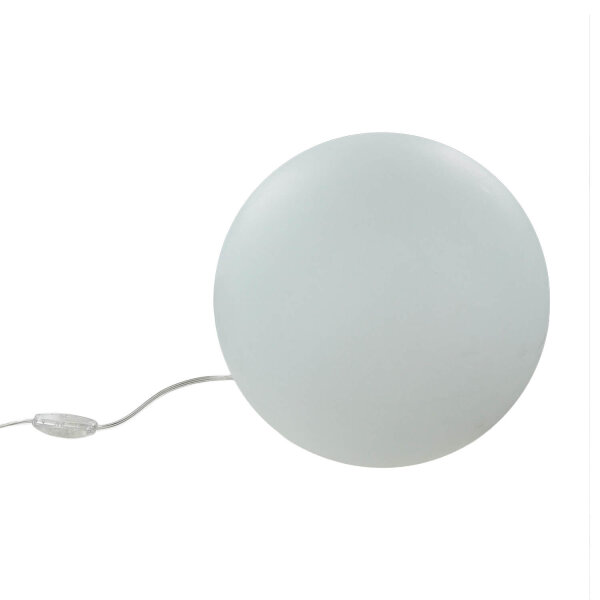 Lampe dextérieur ronde Ø 30 cm blanc incl. E27 LED 2700 K