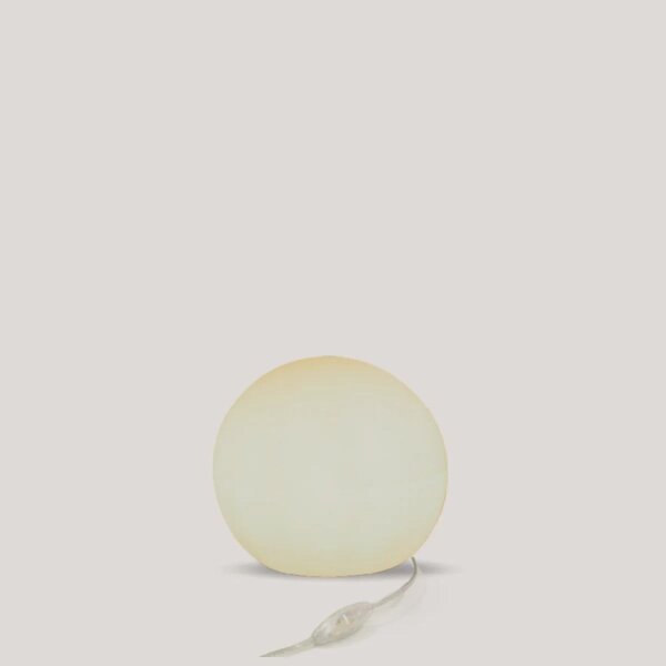 Lampe boule câble fiche Ø 20 cm E27 LED 2700 K extérieur