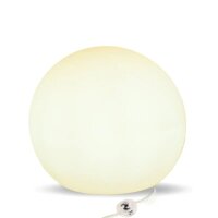 Lampe boule XXL c&acirc;ble fiche &Oslash; 78 cm incl....