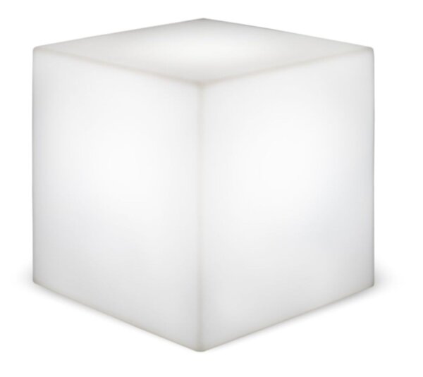 Cube lumineux Câble Connecteur Blanc IP65 E27 LED 6500 K L : 32 cm