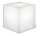 Cube lumineux Câble Connecteur Blanc L : 40 cm IP65 E27 LED 2700 K