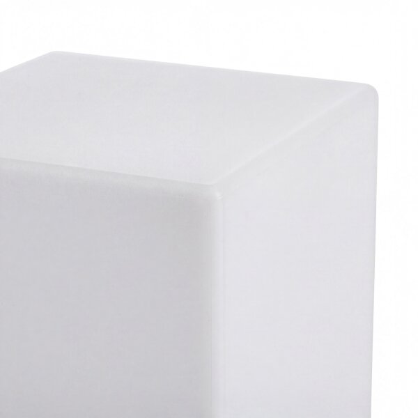 Cube lumineux solaire LED changeur de couleur Télécommande IP65
