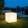 Lampe solaire de jardin LED Télécommande RGBW L : 43 cm H : 53 cm