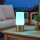 Akku Tischlampe LED Dimmer Farbwechsel portable IP44 extérieur
