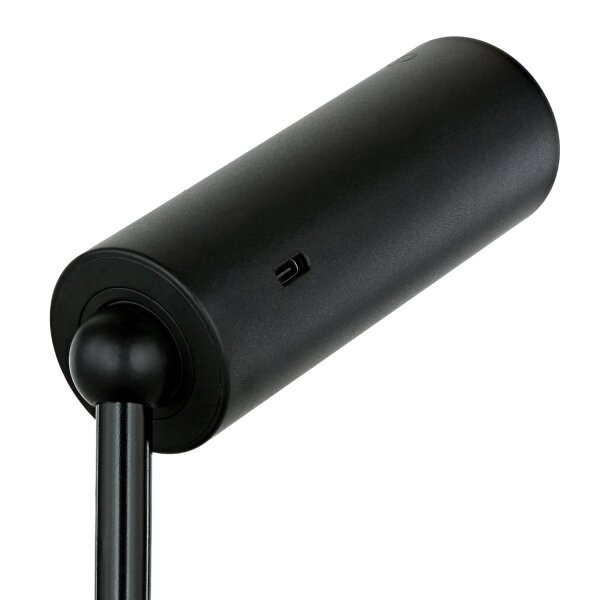 Applique LED Batterie Variateur Abat-jour portable 3000 K Noir