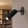 Applique LED Batterie Variateur Abat-jour portable 3000 K Noir