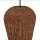 Boho Lampe à suspendre Corbeille Abat-jour Naturel Ø 31 cm E27 confortable