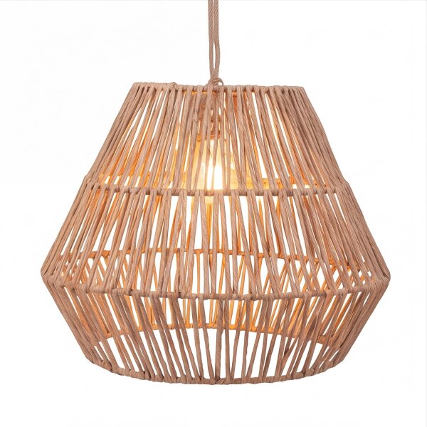 Suspension Boho LED Module Accu Variateur Télécommande IP54 extérieur