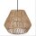 Lampe à suspendre Boho Ø 40 cm Corbeille Abat-jour Naturel Moderne E27