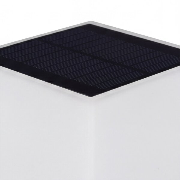 Lampe dextérieur solaire à détecteur de mouvement LED H : 18 cm IP65 mur