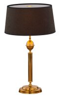 Blendarme Lampe de chevet tissu laiton v&eacute;ritable...