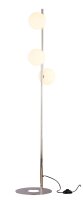 Blendarme Lampadaire nickel verre G9 151 cm petit 3-flmg