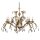 Lustre CANDELA 10 Bronze 8xE14 raccourcissable Lampe