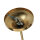 Plafonnier Art Nouveau laiton verre doré 6 flammes