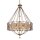Suspension SAMEA en bronze Ø82cm Lampe de table à manger