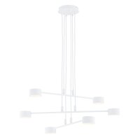 Suspension métal blanc L : 70 cm H : max. 100 cm...