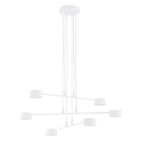 Suspension métal blanc L : 70 cm H : max. 100 cm...