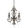 Lustre GOTICA 4 Bronze 3-flmg Lampe design