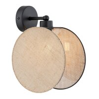 Applique Tissu M&eacute;tal &Oslash; 20 cm rond Noir...