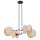 Lampe à suspendre L : 82 cm H : max. 100 cm réglable Tissu Métal
