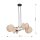 Lampe à suspendre L : 82 cm H : max. 100 cm réglable Tissu Métal