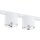 Plafonnier en métal blanc 90 cm de long 4-flamme GU10 AR111
