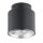 Plafonnier apparent métal Ø 11,5 cm petit GU10 AR111 noir