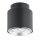Plafonnier apparent métal Ø 11,5 cm petit GU10 AR111 noir