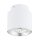 Spot de plafond blanc apparent Ø 11,5 cm H : 12 cm GU10 AR111 Métal