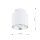 Spot de plafond blanc apparent Ø 11,5 cm H : 12 cm GU10 AR111 Métal