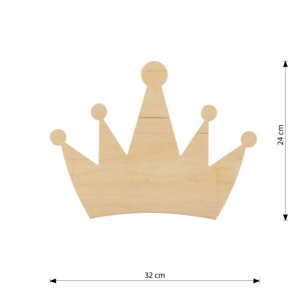 Applique murale chambre denfant avec fiche interrupteur couronne E14 bois
