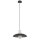 Lampe à suspendre métal Ø 30 cm H : max. 100 cm Noir or E27