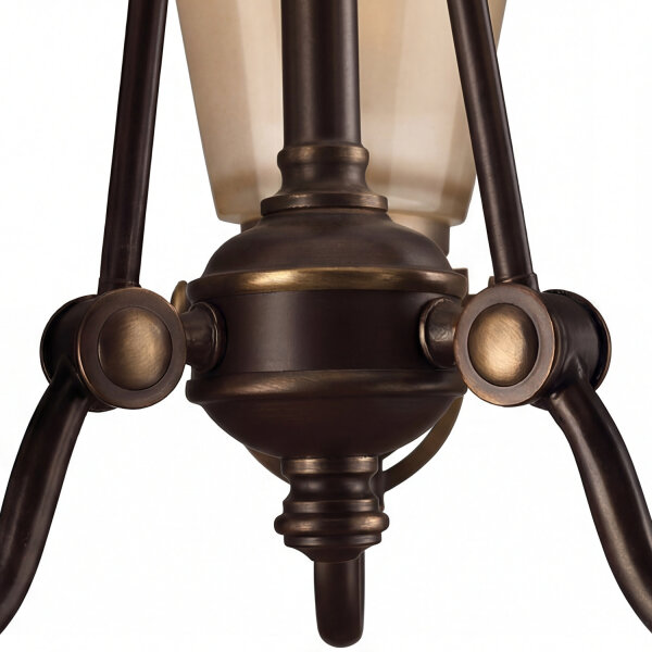 Lustre ANABELL 7 Bronze 3-flmg à raccourcir Lampe