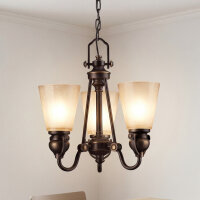 Lustre ANABELL 7 Bronze 3-flmg à raccourcir Lampe