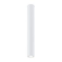 Plafonnier métal D : 6 cm H : 45 cm Blanc GU10...