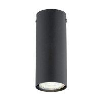 Spot de plafond en m&eacute;tal rond &Oslash; 6 cm Noir...