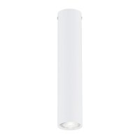 Spot métal rond D : 6 cm H : 30 cm Apparent Blanc...