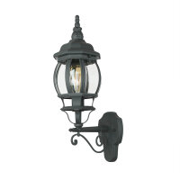 Lampe dextérieur Rustikal E27 Gris Verre Alu H :...