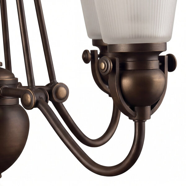 Lustre ANABELL 7 Bronze 6xE27 raccourcissable Lampe