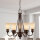 Lustre ANABELL 7 Bronze 6xE27 raccourcissable Lampe