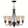 Lustre ANABELL 7 Bronze 6xE27 raccourcissable Lampe