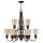 Lustre ANABELL 7 Bronze 9xE27 raccourcissable Lampe
