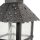 Lampe dallée rustique noire 146 cm IP43 E27