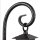 Lampe dallée rustique noire 146 cm IP43 E27