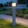 Luminaire dallée argenté 100 cm IP44 carré à faible éblouissement