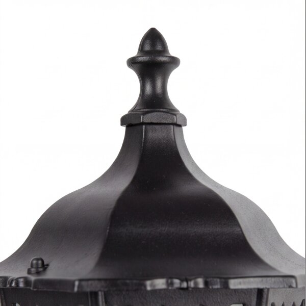Lampe dallée rustique noire 164cm IP43 E27