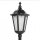 Lampe dallée rustique noire 164cm IP43 E27