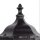 Lampe dallée rustique noire 164cm IP43 E27
